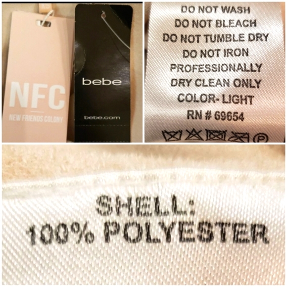 Bebe beige faux suede flirty cutout dress, XS - Picture 16 of 16